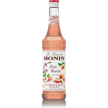 Monin, syrop o smaku białej brzoskwini, 700 ml - Monin