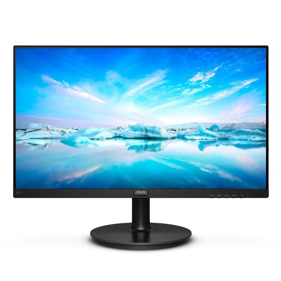 HP Monitor 21.5 cali 221V8A VA HDMI Głośniki
