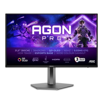 Monitor AOC 31,5" AGON PRO AG326UD 2xHDMI DP głośniki - Inny producent