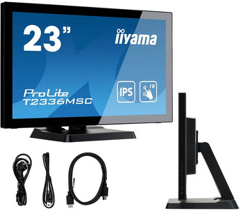 Monitor dotykowy IIYAMA ProLite T2336MSC-B3 23" IPS 1920x1080 (HD 1080p) brak danych 5ms - IIYAMA