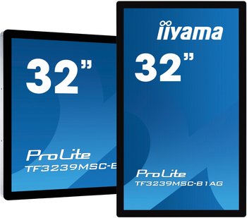 Monitor dotykowy IIYAMA ProLite TF3239MSC-B1AG 32" VA 1920x1080 (HD 1080p) 60 Hz 7-10ms - IIYAMA
