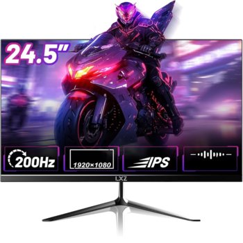 Monitor gamingowy 24,5” LXZ FHD 1080p 200Hz IPS 1ms FreeSync DP/HDMI - Pozostałe marki