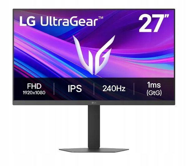 LG Monitor gamingowy 240Hz 27 cali LG UltraGear 27G440A-B FHD IPS 1ms