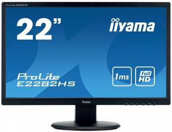 Monitor IIYAMA E2282HS-B1, 22", 1920x1080, 1 ms - IIYAMA