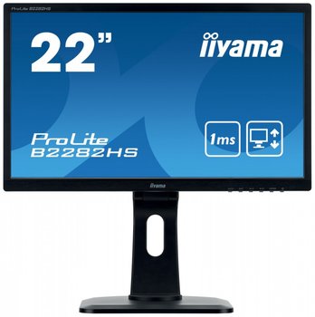 Monitor IIYAMA Prolite B2282HS-B1, 21.5", TN, 1 ms, 16:9, 1920x1080 - IIYAMA