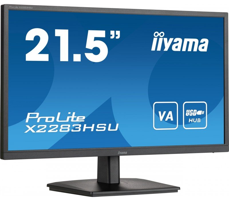 Monitor IIYAMA ProLite X2283HSU-B1 22" VA 1920x1080 (HD 1080p) 75 Hz ...