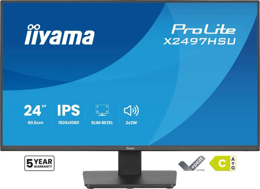 Monitor iiyama ProLite X2497HSU-B1 23.8' FHD