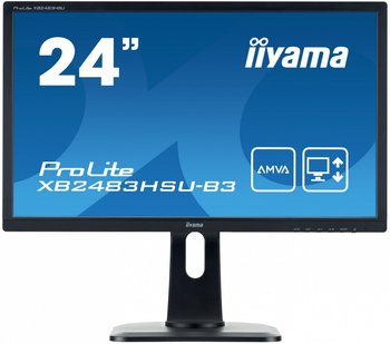 Monitor IIYAMA ProLite XB2483HSU-B3, 23.8", AMVA, 4 ms, 16:9, 1920x1080 - IIYAMA