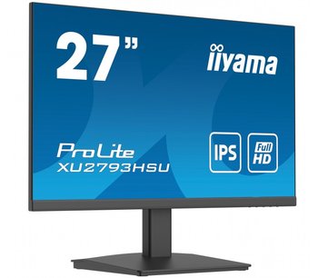 Monitor Iiyama Prolite Xu2793Hsu-B4 27" Ips Led 75Hz Vga/Hdmi/Displayport Flickerfree Hub Usb - IIYAMA