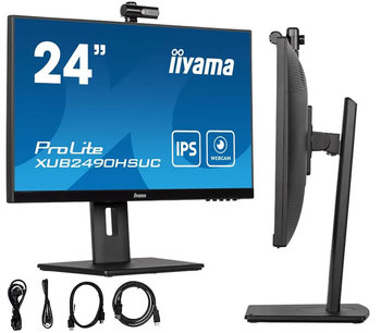 Monitor IIYAMA ProLite XUB2490HSUC-B5 24" IPS 1920x1080 (HD 1080p) 60Hz 4ms - IIYAMA