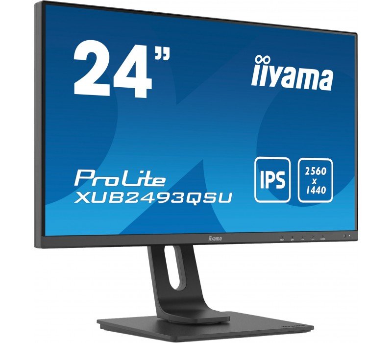 Monitor Iiyama Prolite Xub Qsu B Ips Wqhd Vga Hdmi Displayport Iiyama Sklep