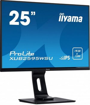 Monitor IIYAMA ProLite XUB2595WSU-B1 25" IPS 1920x1200 75 Hz 4-6ms - IIYAMA
