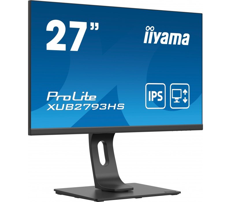 Monitor Iiyama Prolite Xub Hs B Ips Led Hz Vga Hdmi Displayport Flickerfree Iiyama