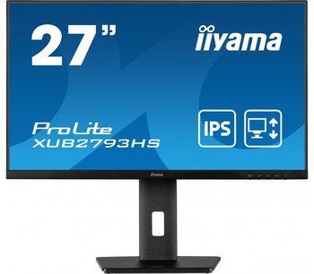 Monitor IIYAMA ProLite XUB2793HS-B5 27" IPS 1920x1080 (HD 1080p) 75Hz 4ms - IIYAMA