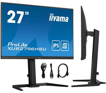 Monitor IIYAMA ProLite XUB2796HSU-B5 27" IPS 1920x1080 (HD 1080p) 75Hz 1ms - IIYAMA