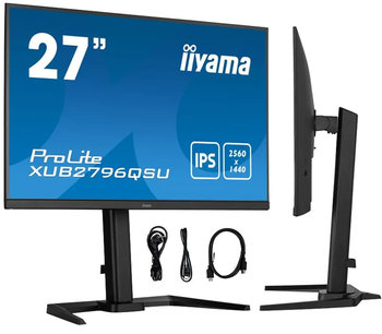 Monitor IIYAMA ProLite XUB2796QSU-B5 27" IPS 2560x1080 75Hz 1ms - IIYAMA