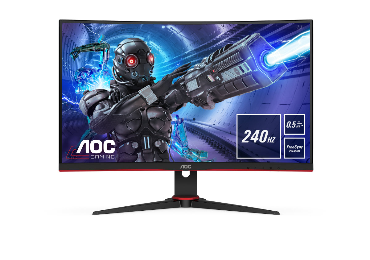 Monitor LED, AOC, 27", C27G2ZE/BK - AOC | Sklep EMPIK.COM