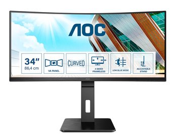Monitor LED, AOC, 34", CU34P2A - AOC