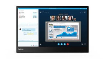 Monitor LENOVO ThinkVision M14 61DDUAT6EU, 14", IPS, 6 ms, 16:9, 1920x1080 - Lenovo