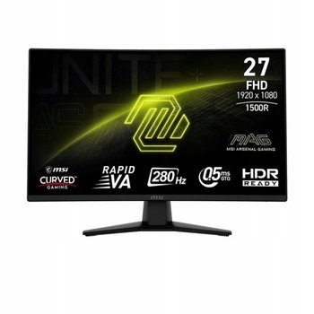 Monitor MSI 27" MAG 274CXF Rapid VA FHD 280Hz 2xHDMI DP - Inny producent