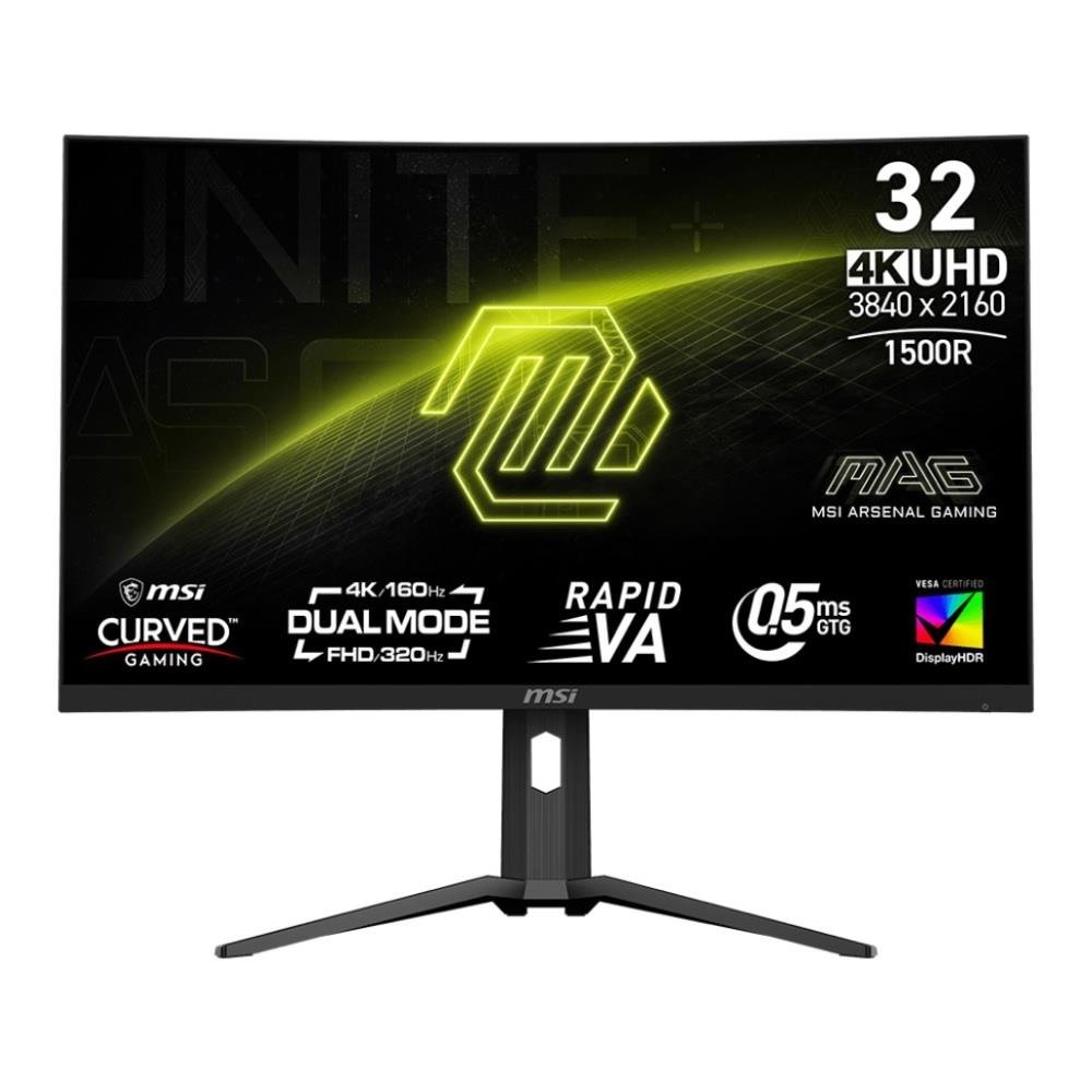 Inny producent Monitor MSI 31,5' MAG 321CUPDF Rapid VA 4K 160/320Hz 2xHDMI DP USB-C