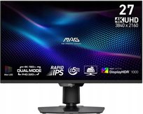 Monitor MSI MAG 274UPDF E16M - 320Hz Full HD 160Hz 4K Rapid IPS 27" MSI