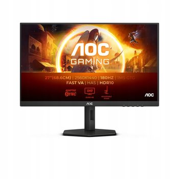 Monitor Q27G4XN 27 cali Fast VA 180Hz HDMIx2 DP - AOC