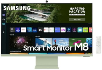 Monitor SAMSUNG Smart M8 LS32BM80GuUXEN, VA, 32”, 4 ms, 16:9, 3840x2160 - Samsung Electronics