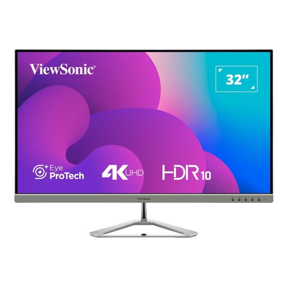 ViewSonic Monitor ViewSonic 32” VX3276-4K-mhd-2 (VS20235) VA 4K UHD 60Hz 2xHDMI DP MiniDP głośniki