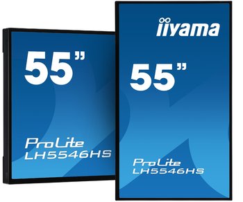 Monitor wielkoformatowy iiyama ProLite LH5546HS-B1 55" 24/7 z systemem Android i funkcją daisy chain - IIYAMA