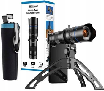 Monokular Luneta Obiektyw Tele Hd Do Telefonu / Smartfona Zoom 20-40x / Apl-js2040x - Apexel