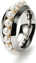 Monomania 25462 White Pearl Women's Ring Stainless Steel 52 (16.5) brak informacji