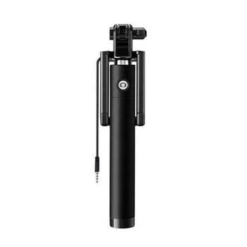 Monopod Grove, kijek do Selfie wysięgnik z kabelkiem do, iPhone 4, 4s -, czarny  - EtuiStudio