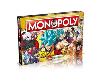 Monopoly Dragon Ball Super (wersja hiszpańska), gra planszowa - Monopoly