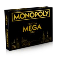 Monopoly Edycja Mega Gold, gra planszowa, Winning Moves Monopoly