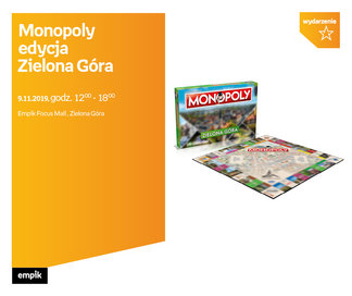 Monopoly - Edycja Zielona Góra | Empik Focus Mall