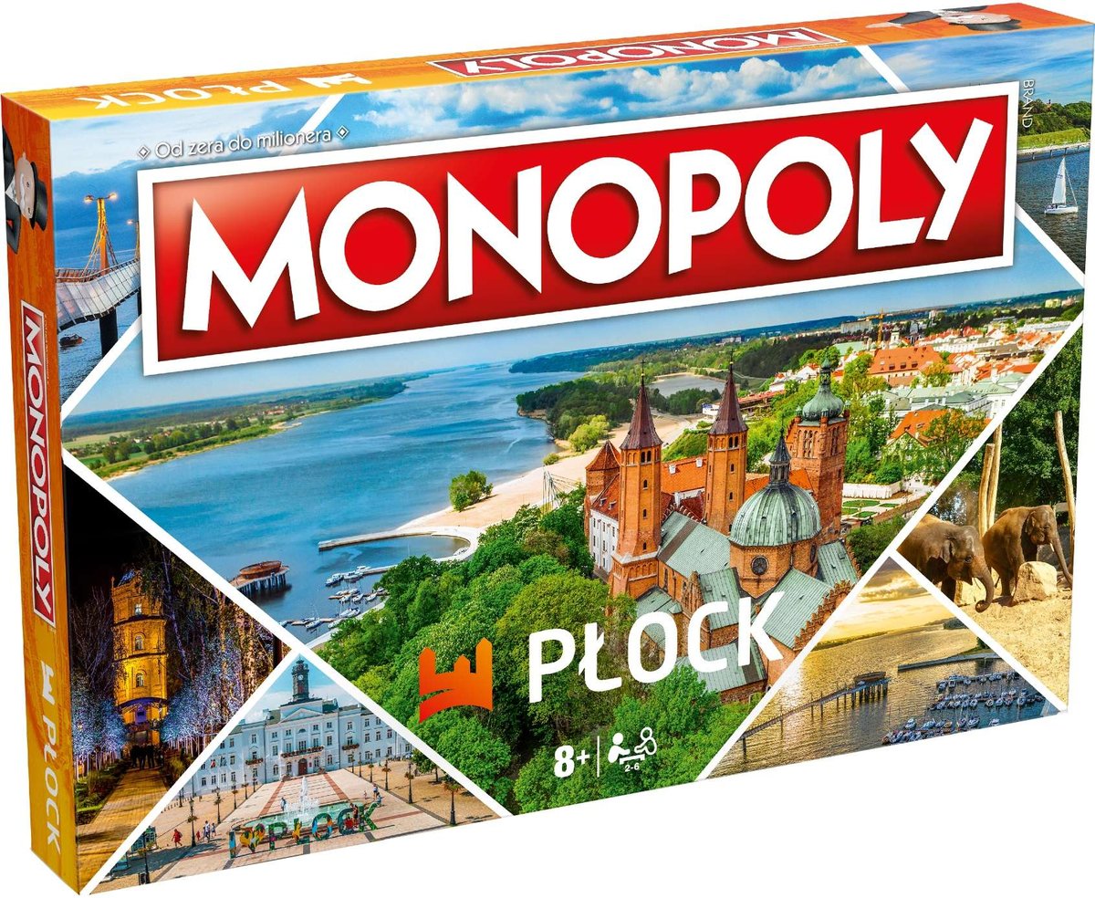 Фото - Настільна гра Hasbro Monopoly Płock gra planszowa 