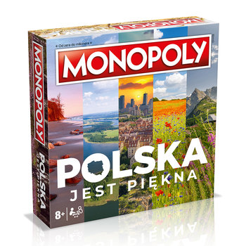 Monopoly Polska jest piękna gra planszowa Hasbro WM03516 - Monopoly