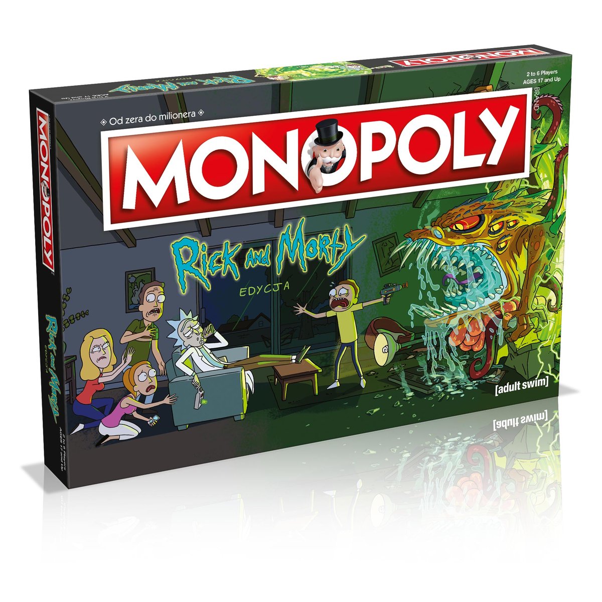 Фото - Настільна гра Hasbro Monopoly Rick i Morty, Winning Moves, Monopoly 