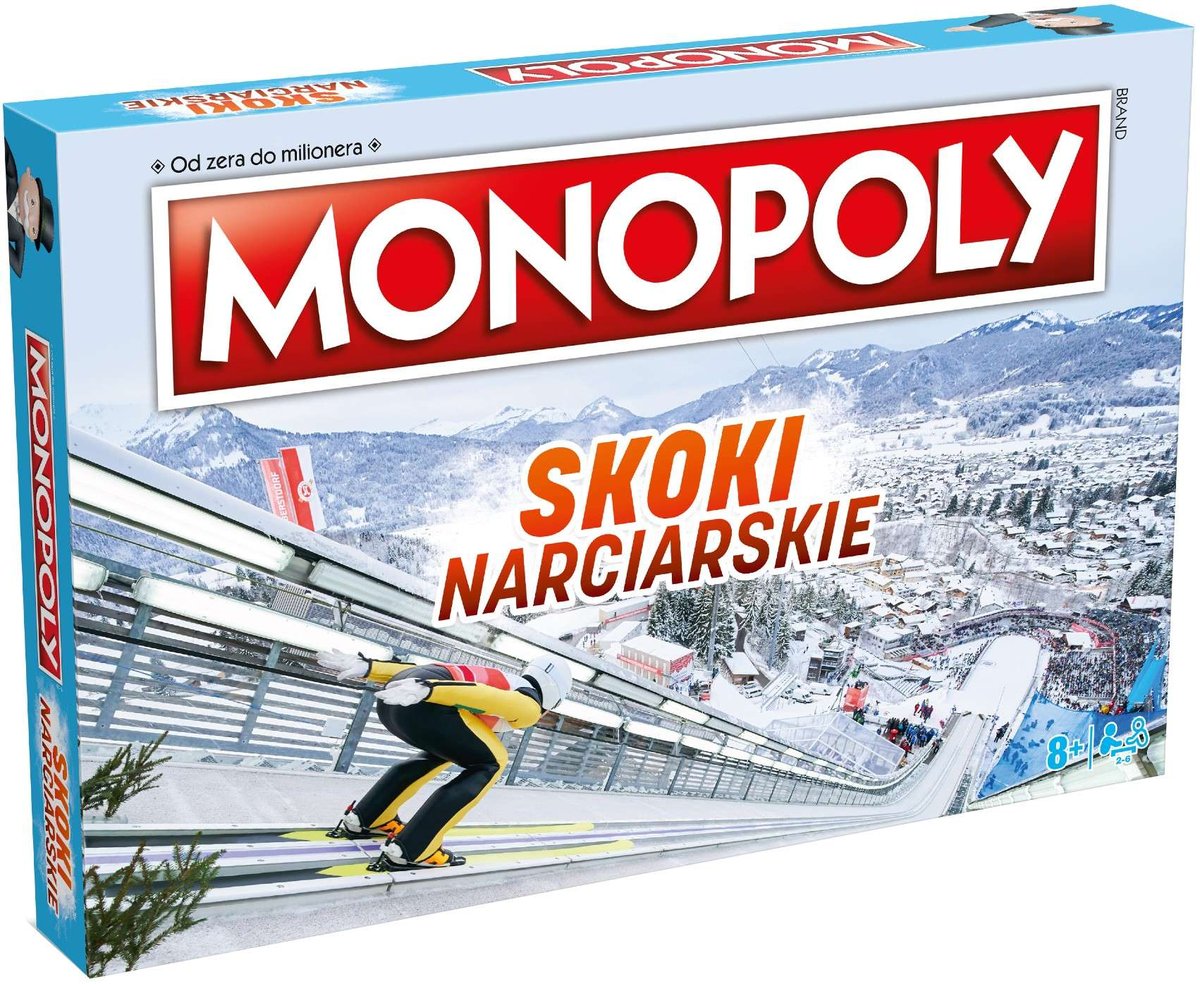 Monopoly Skoki narciarskie, gra planszowa