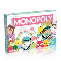Monopoly Squishmallows, gra planszowa, Winning Moves