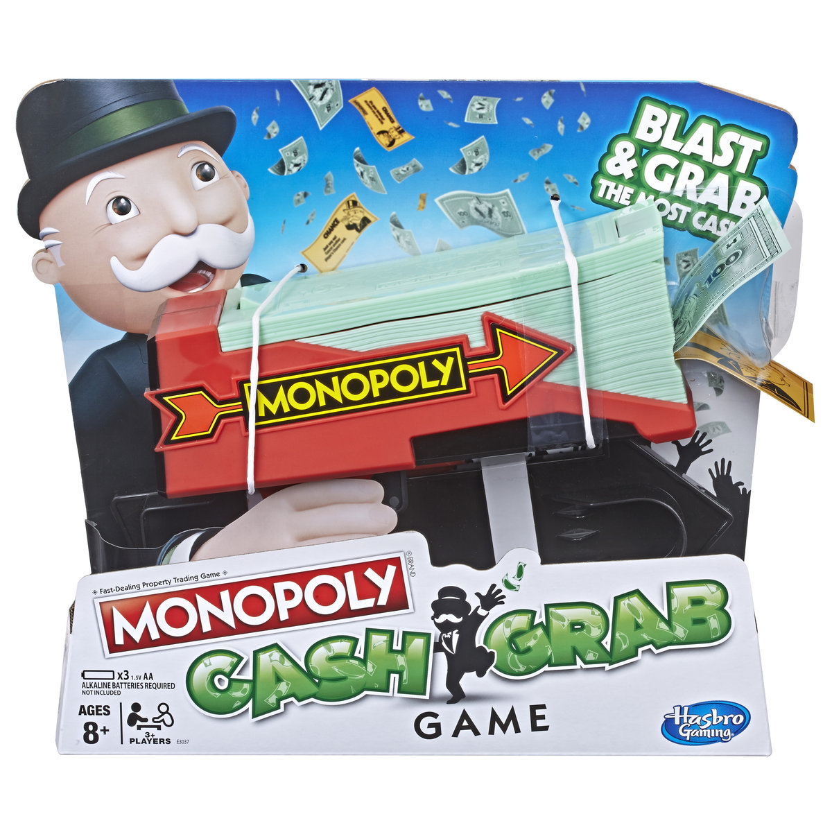 Фото - Настільна гра Hasbro Monopoly wyrzutnia banknotów, Monopoly 