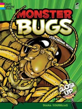 Monster Bugs: A Close-Up Coloring Book - Diana Zourelias