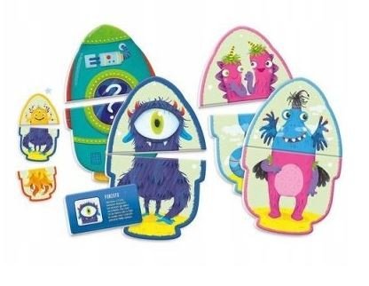 Monster, gra memo, Clementoni, gra planszowa