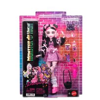 Monster High Draculaura, Lalka i akcesoria, dla dzieci 4+, fanów i kolekcjonerów JHK29