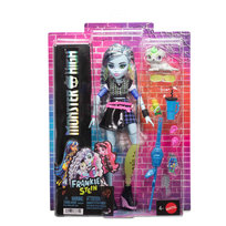 Monster High Frankie Stein, Lalka i akcesoria, Zabawka dla dzieci 4+ JHK31