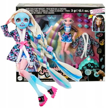 MONSTER HIGH LAGOONA BLUE DZIEŃ W SPA LALKA MODOWA ZESTAW Z AKCESORIAMI 4+ - Mattel