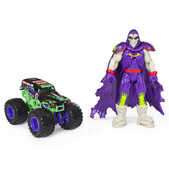 Monster Jam, 1:64, z figurką, Grave Digger - Spin Master