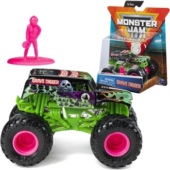 Monster Jam, pojazd z figurką Ciężarówka Grave Digger - Monster Jam