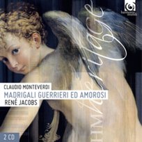 Monteverdi. Madrigali Guerrieri Ed Amorosi Jacobs Rene